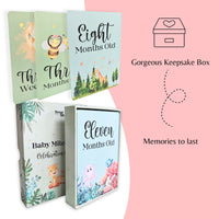 40 Baby Milestone Cards Pack - Miu Mau Baby & Kids Store