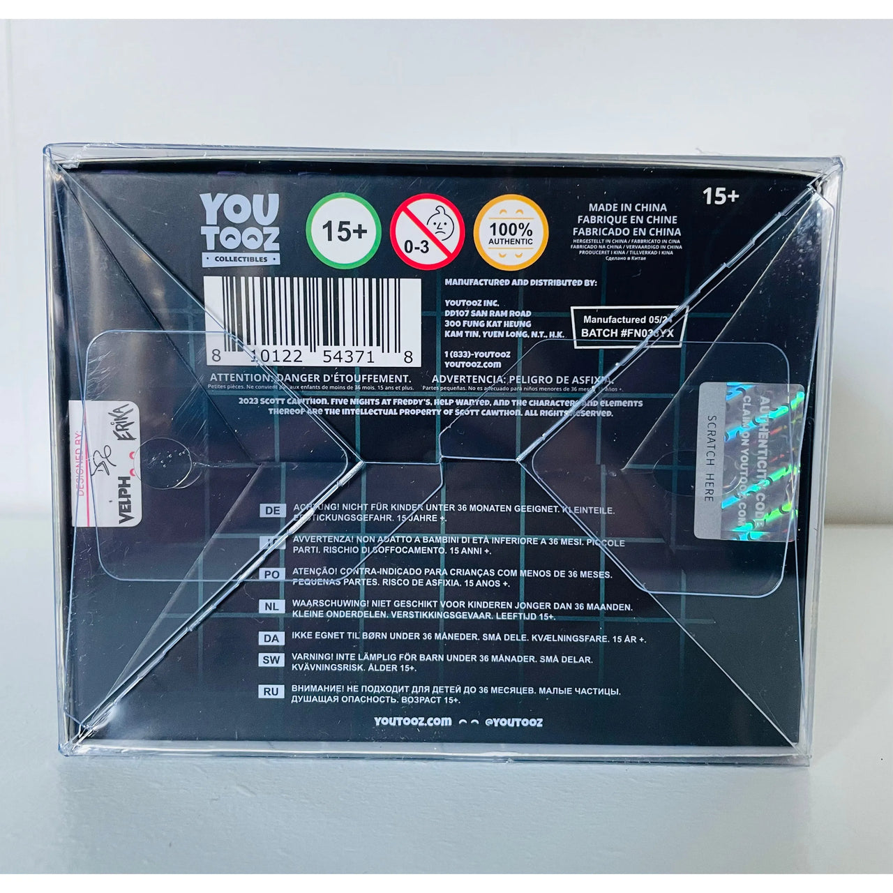 Youtooz Five Nights at Freddy's #38 Shadow Mangle Vinyl Figure