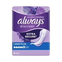 Always Discreet Pads Long Plus 8 pcs - Miu Mau Collectibles