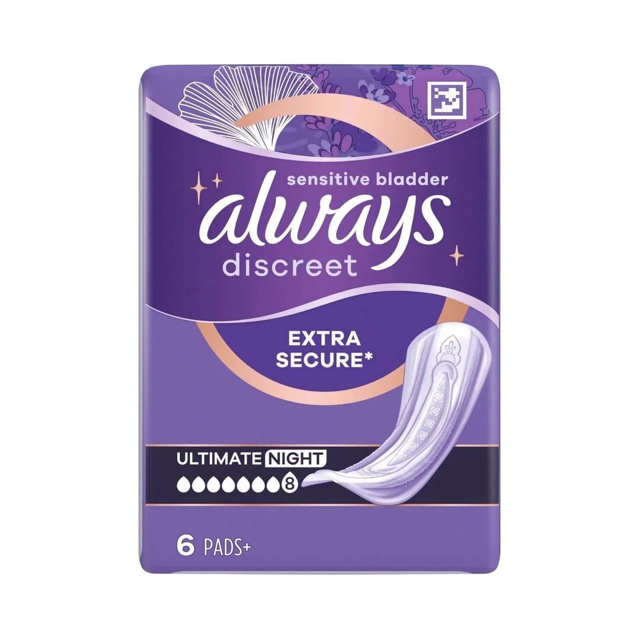 Always Discreet Pads Ultimate Night 6 pcs - Miu Mau Collectibles