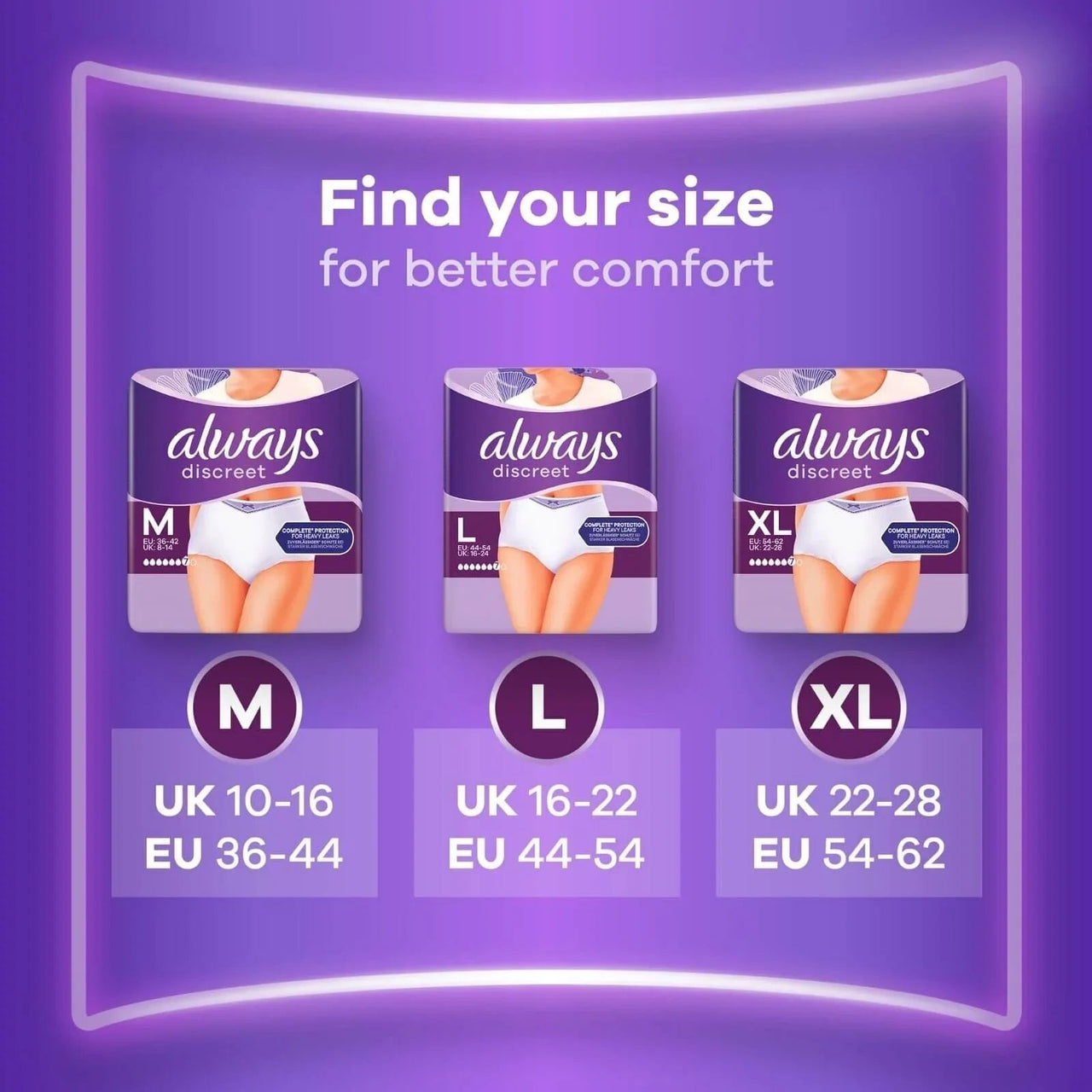 Always Discreet Pants Normal Medium 12 pcs - Miu Mau Collectibles