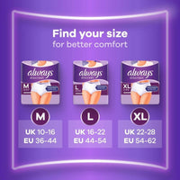 Always Discreet Pants Normal Medium 12 pcs - Miu Mau Collectibles