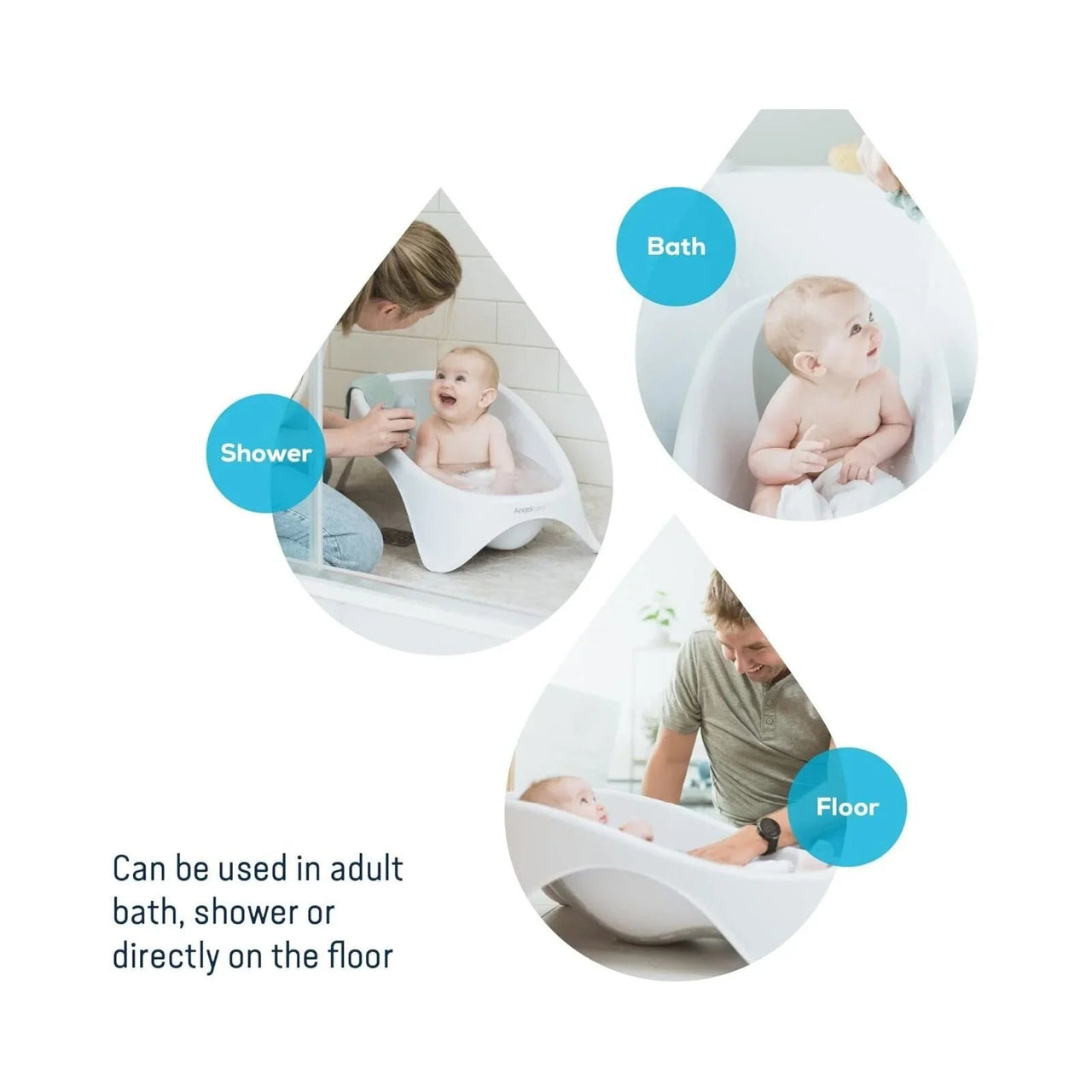 Angelcare Baby 2 - in - 1 Bath Tub - Miu Mau Collectibles
