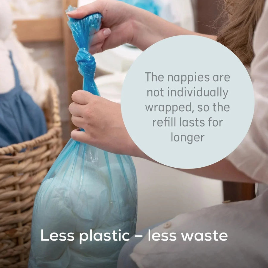 Angelcare Classic XL Nappy Bin with 1 Refill - Miu Mau Collectibles