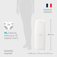 Angelcare Classic XL Nappy Bin with 1 Refill - Miu Mau Collectibles