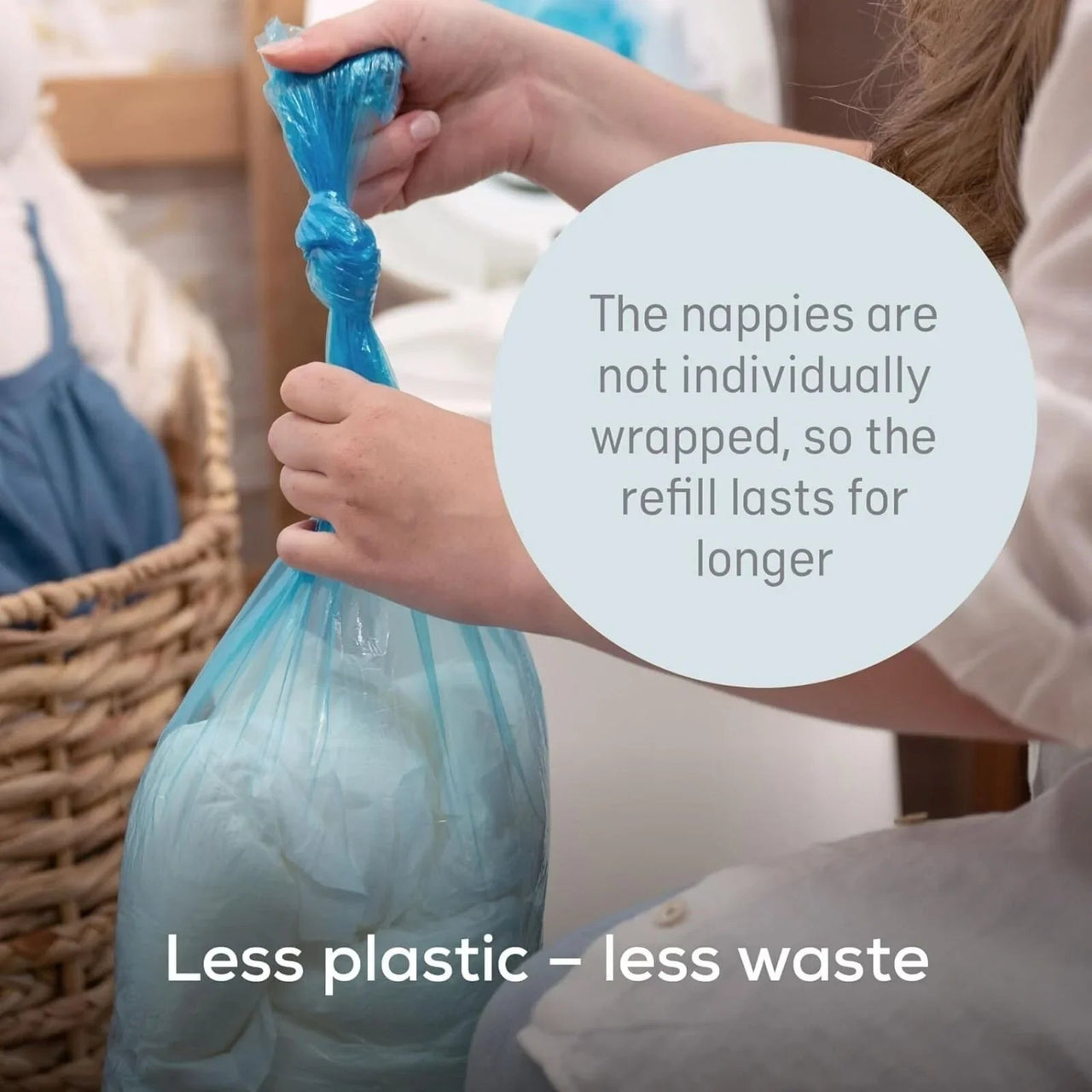 Angelcare Octagonal Classix XL Refill Pack of 6 - Miu Mau Collectibles