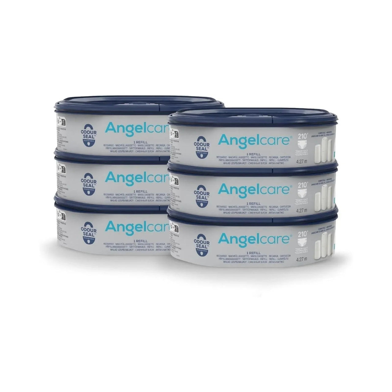 Angelcare Octagonal Classix XL Refill Pack of 6 - Miu Mau Collectibles