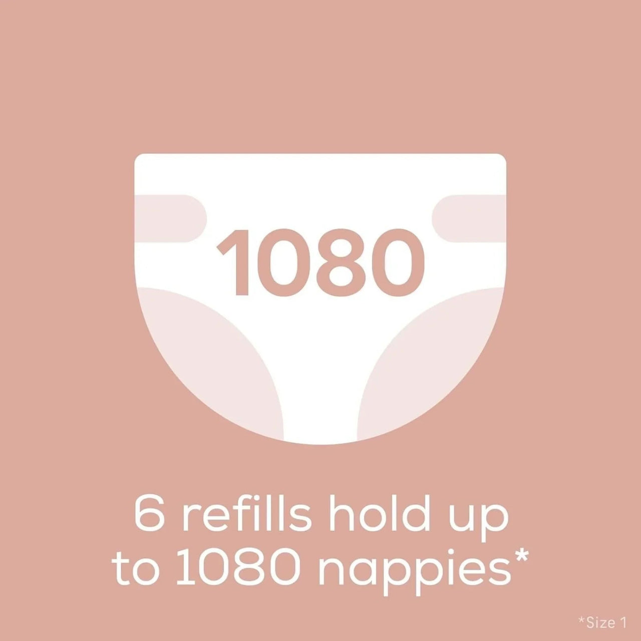 Angelcare Octagonal Classix XL Refill Pack of 6 - Miu Mau Collectibles