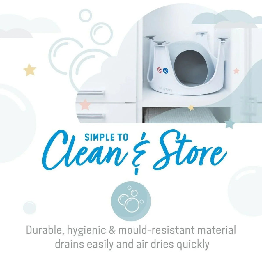 Angelcare Soft Touch Baby Bath Seat - Grey - Miu Mau Collectibles