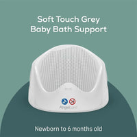 Angelcare Soft Touch Baby Bath Support - Grey - Miu Mau Collectibles