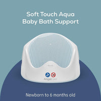 Angelcare Soft - Touch Bath Support Aqua - Miu Mau Collectibles