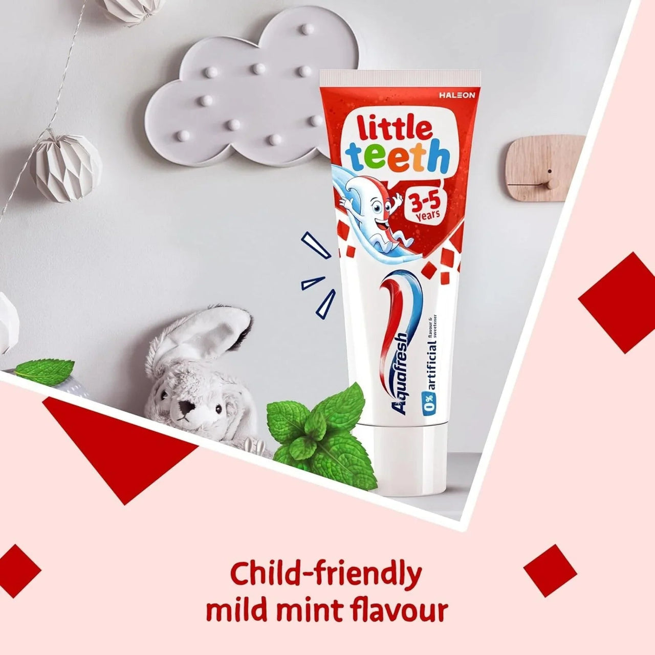 Aquafresh Little Teeth Toothpaste 3 - 5 years 50ml - Miu Mau Collectibles