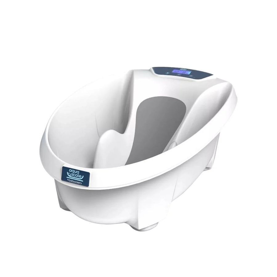 AquaScale V3 Digital Baby Bath - White - Miu Mau Baby & Kids Store