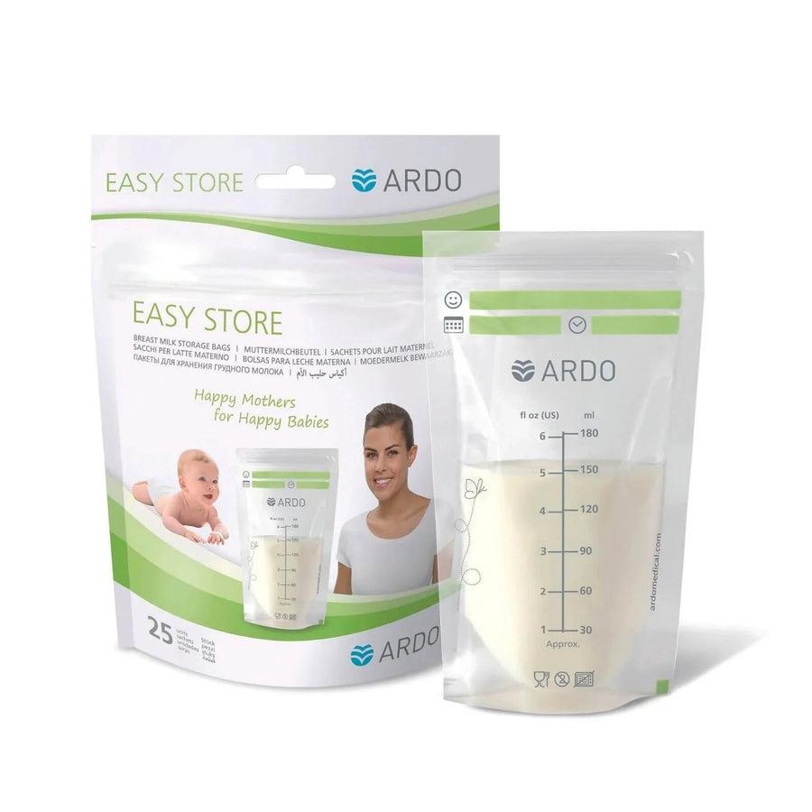 Ardo Easy Store Breast Milk Storage Bags 25 pcs 180ml - Miu Mau Collectibles