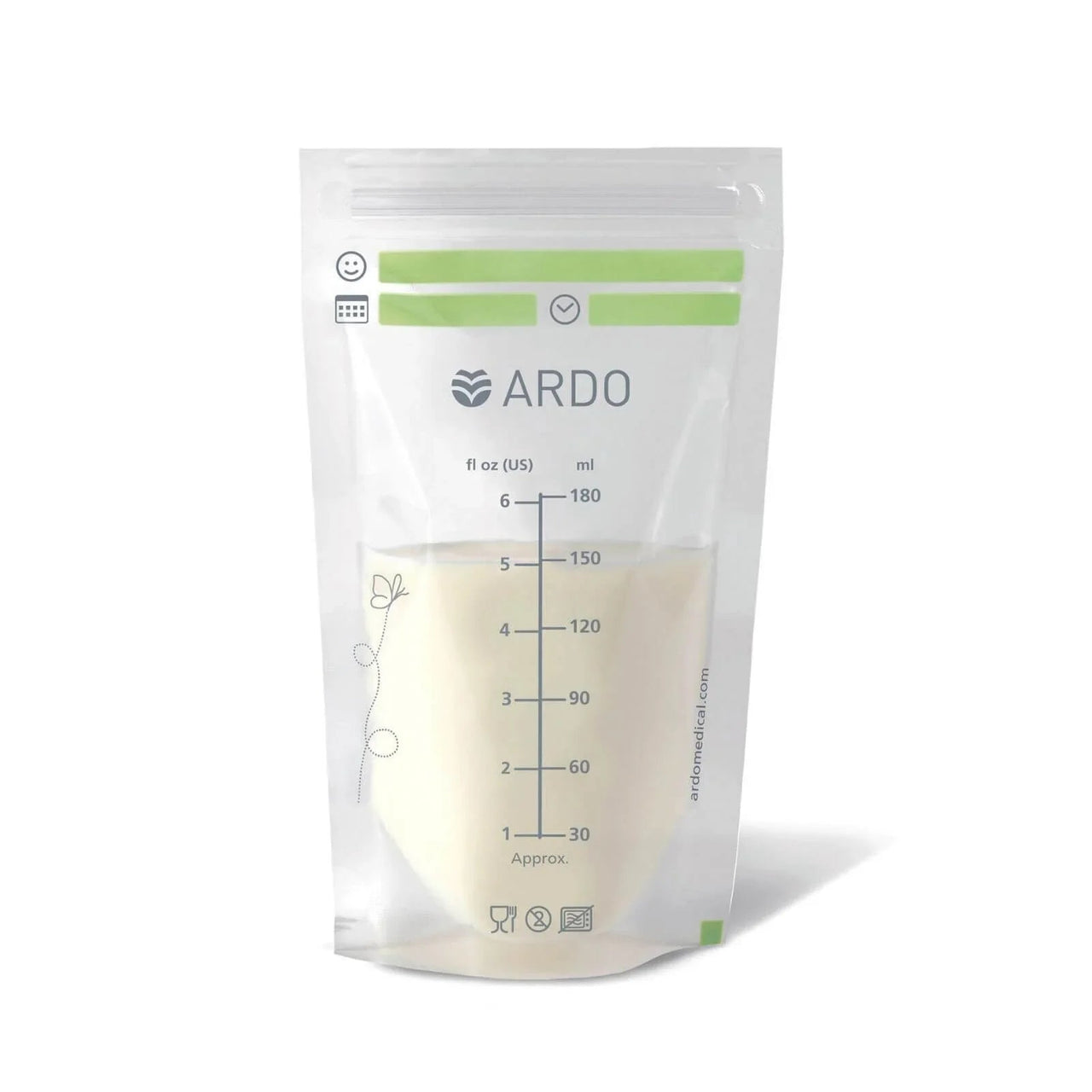 Ardo Easy Store Breast Milk Storage Bags 25 pcs 180ml - Miu Mau Collectibles