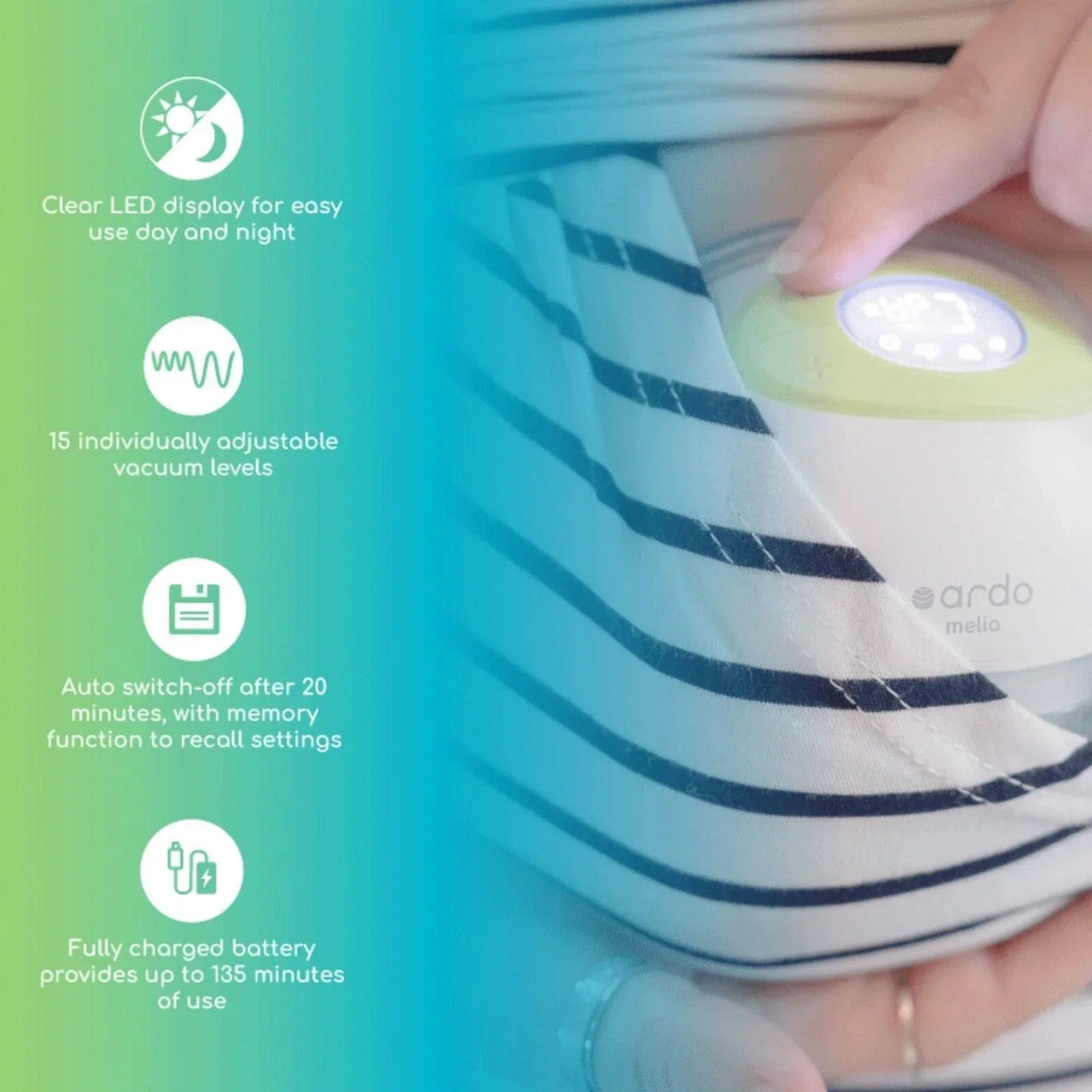 Ardo Melia Wearable Double Electric Breast Pump - Miu Mau Collectibles