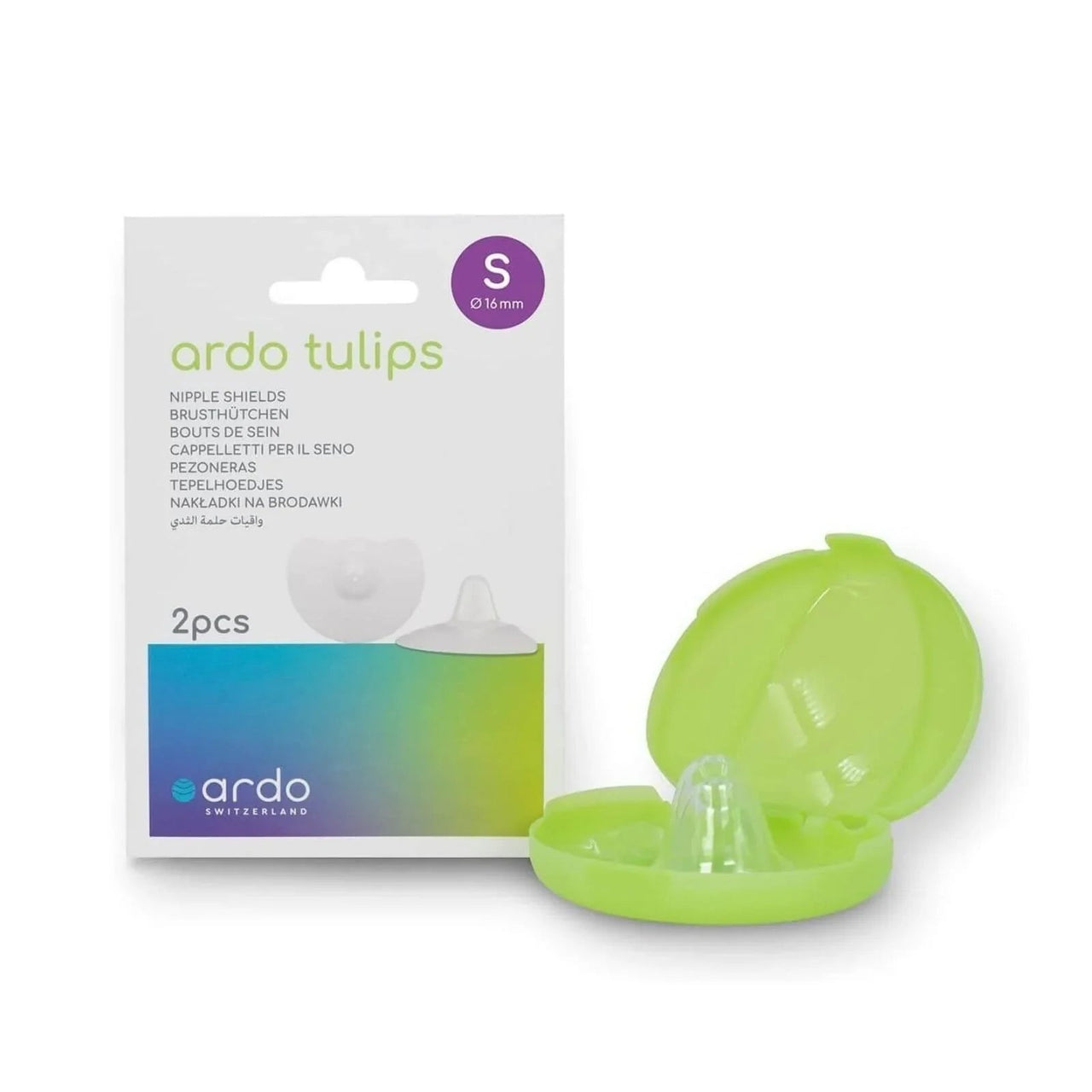 Ardo Tulips Contact Nipple Shields S Size 2 pcs - Miu Mau Collectibles