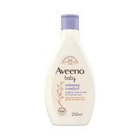 Aveeno Baby Calming Comfort Bedtime Bath and Wash 250ml - Miu Mau Collectibles