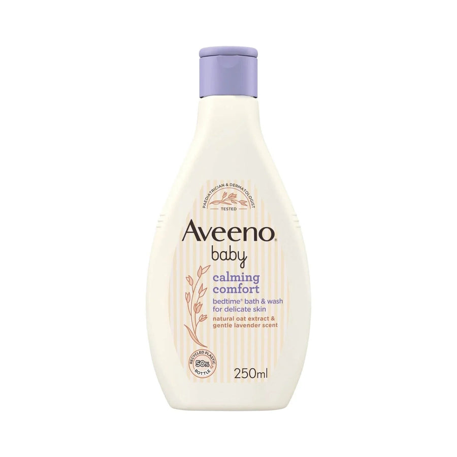 Aveeno Baby Calming Comfort Bedtime Bath and Wash 250ml - Miu Mau Collectibles