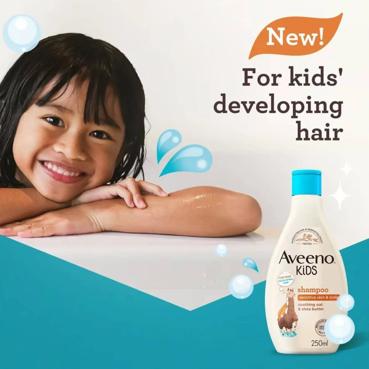 Aveeno Kids Shampoo 250ml - Miu Mau Collectibles