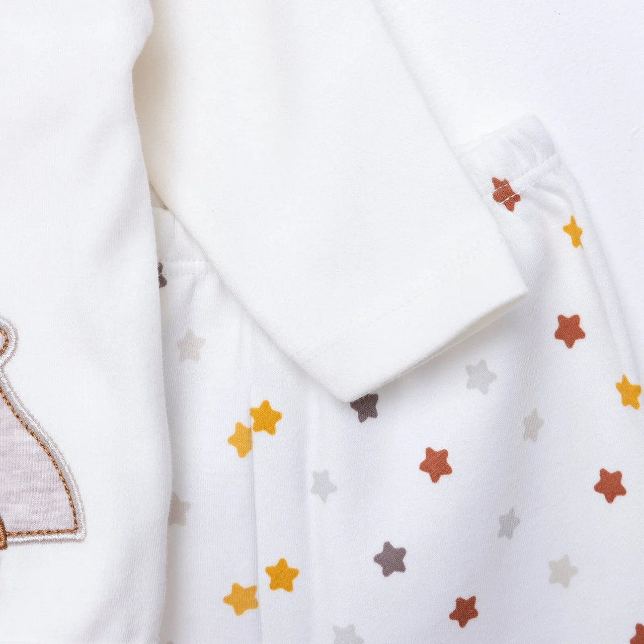 Aziz Bebe Suzene Embroidered 5 Piece Newborn Starter Set - Ecru - Miu Mau Collectibles