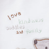 Aziz Bebe Suzene Embroidered 5 Piece Newborn Starter Set - Ecru - Miu Mau Collectibles