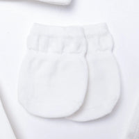 Aziz Bebe Suzene Embroidered 5 Piece Newborn Starter Set - Ecru - Miu Mau Collectibles