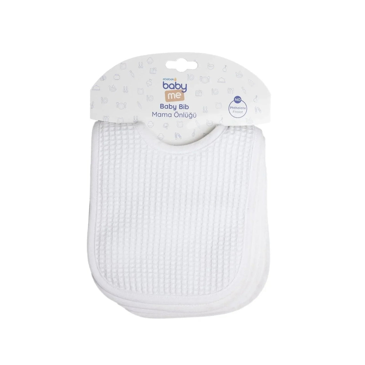 baby me Baby Bib Pack of 5 - Miu Mau Collectibles