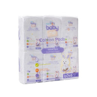 baby me Baby Cleaning Cotton Pads 6x60 pcs - Miu Mau Collectibles