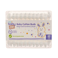 baby me Baby Cotton Buds 60 pcs - Miu Mau Collectibles