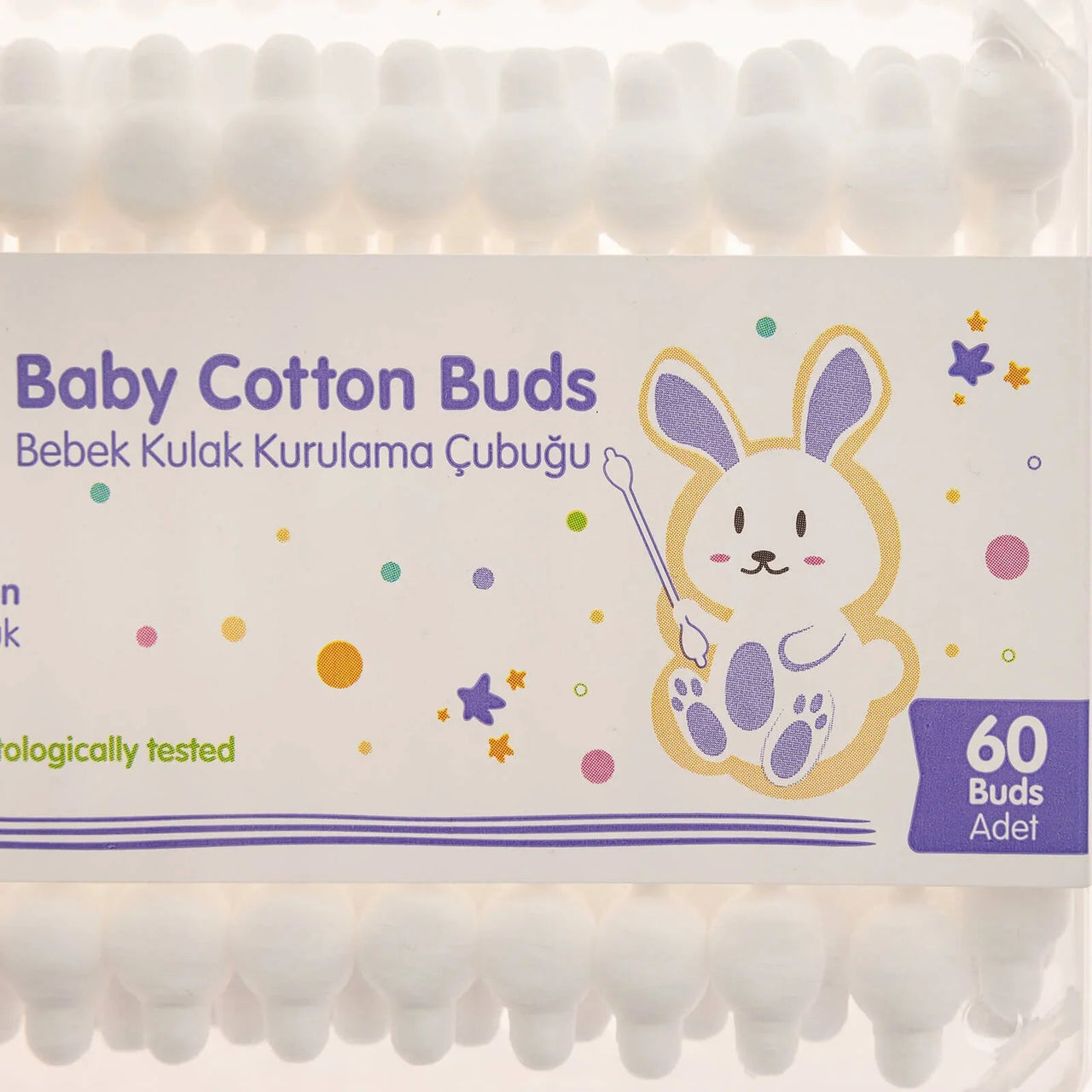 baby me Baby Cotton Buds 60 pcs - Miu Mau Collectibles