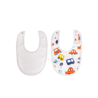baby me Cars Baby Bib Pack of 2 - Miu Mau Collectibles