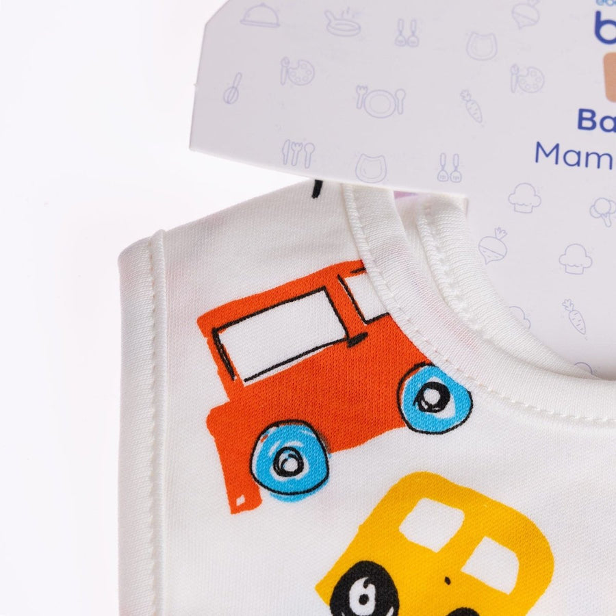 baby me Cars Baby Bib Pack of 2 - Miu Mau Collectibles