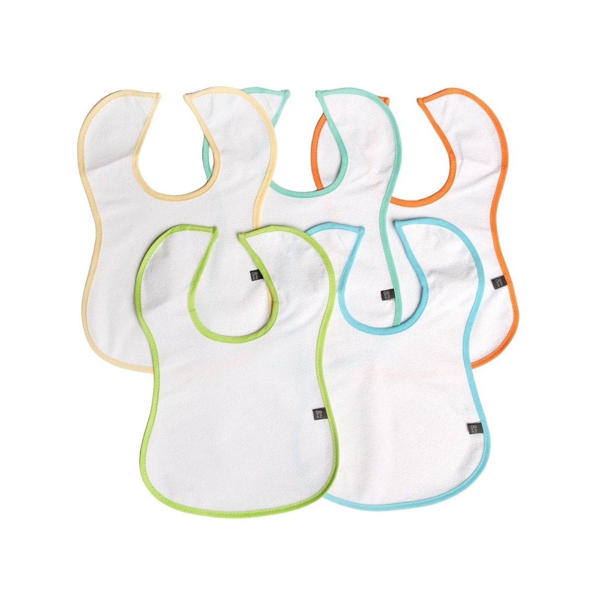 baby me Fluid Proof Baby Feeding Bib Pack of 5 - Miu Mau Collectibles