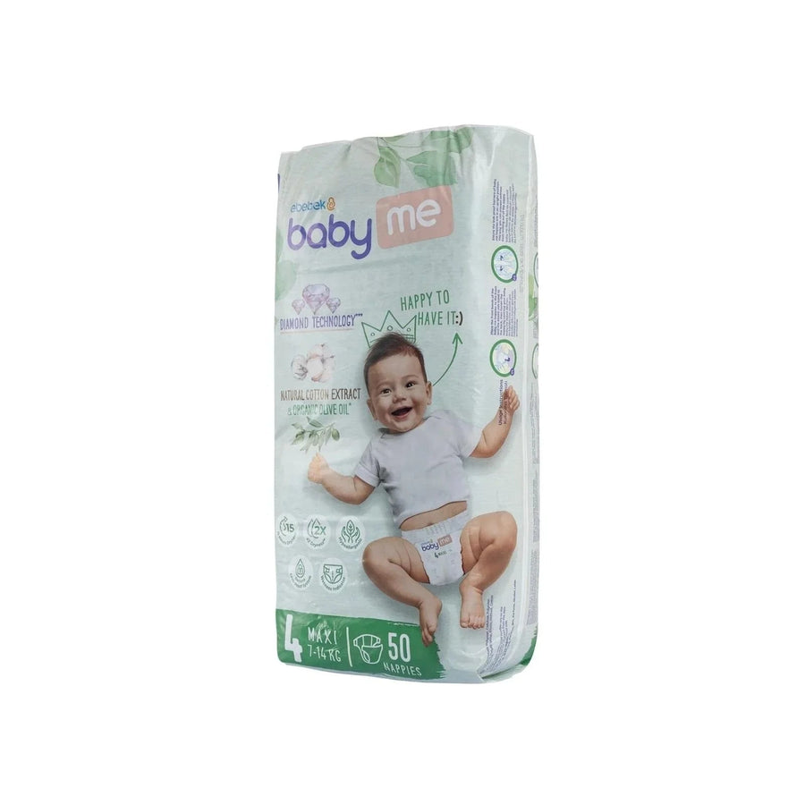 baby me Maxi Size 4 nappies - 50 nappies - Miu Mau Collectibles