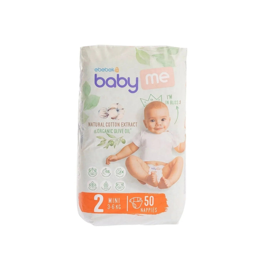 baby me mini Size 2 - 50 nappies - Miu Mau Collectibles