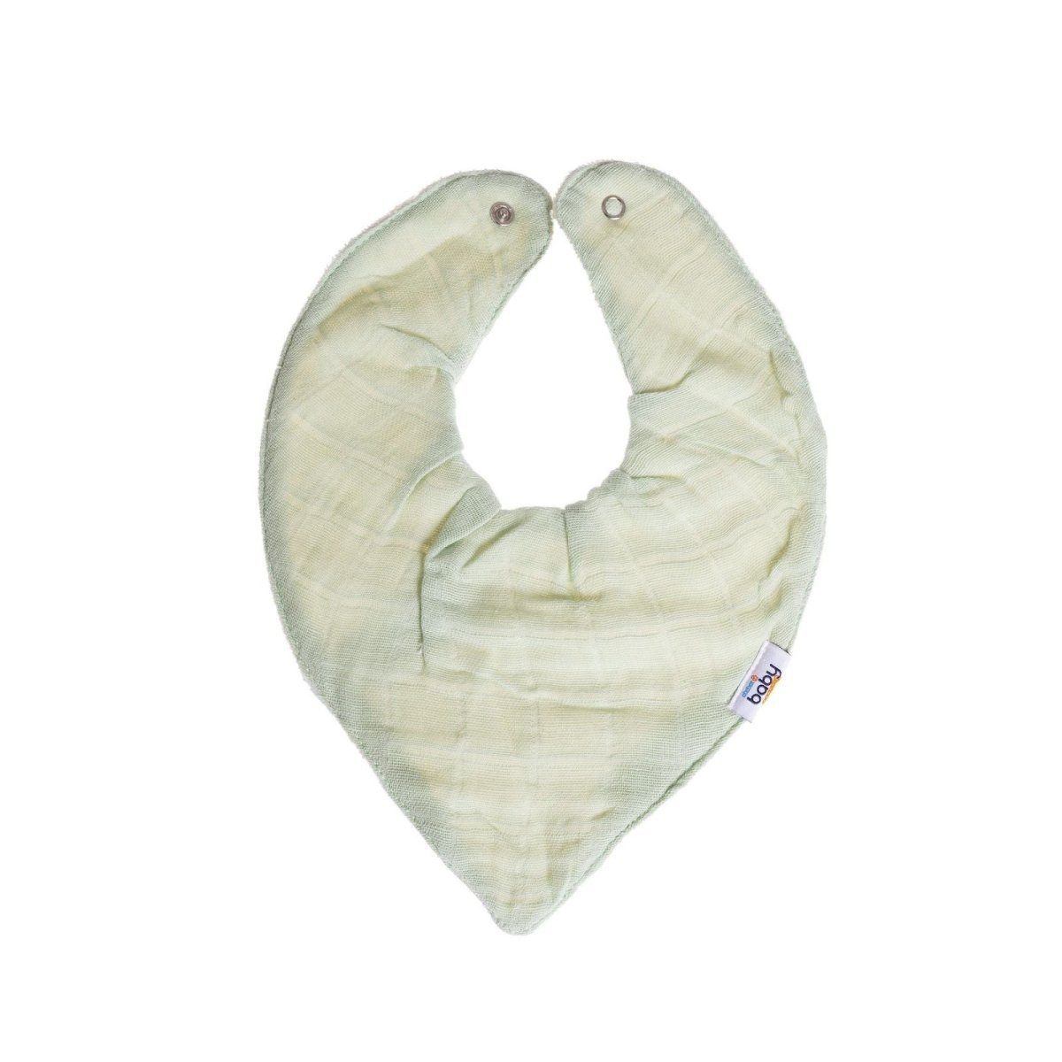 baby me Muslin Dribble Bib Green - Miu Mau Collectibles