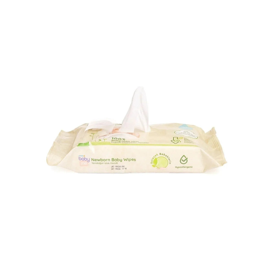 baby me Newborn Baby Biodegradable Wipes 3x40 pcs - Miu Mau Collectibles