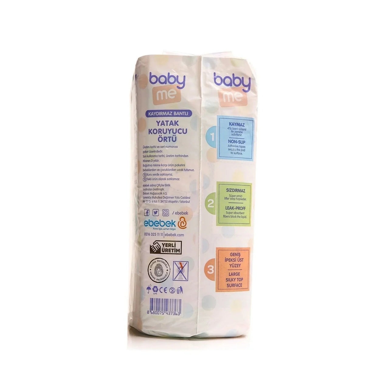 baby me Non - Slip Underpad Mattress Cover 60x90cm 20 pcs - Miu Mau Collectibles