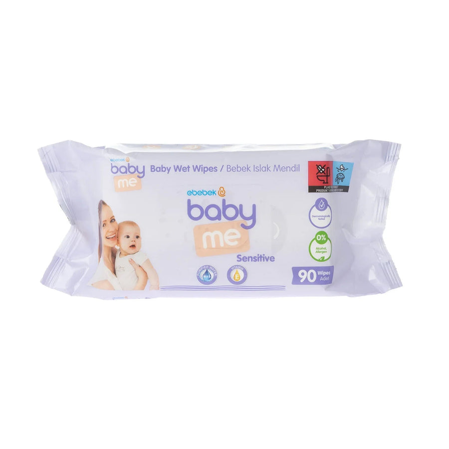 baby me Sensitive Wipes 90 pcs - Miu Mau Collectibles