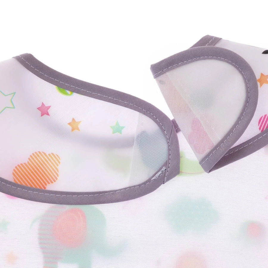 baby me Smart Patterned Baby Feeding Bib - Miu Mau Collectibles