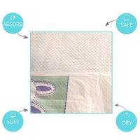 baby me Super Thin Baby Nappy Changing Mats 60x90cm - 40 pcs - Miu Mau Collectibles