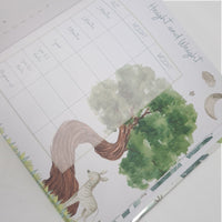 Baby Memory Book - Baby's First Year Milestones - Miu Mau Baby & Kids Store