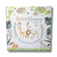 Baby Memory Book - Baby's First Year Milestones - Miu Mau Baby & Kids Store
