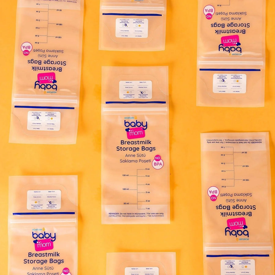 baby mom Breast Milk Storage Bag 25 pcs - Miu Mau Collectibles