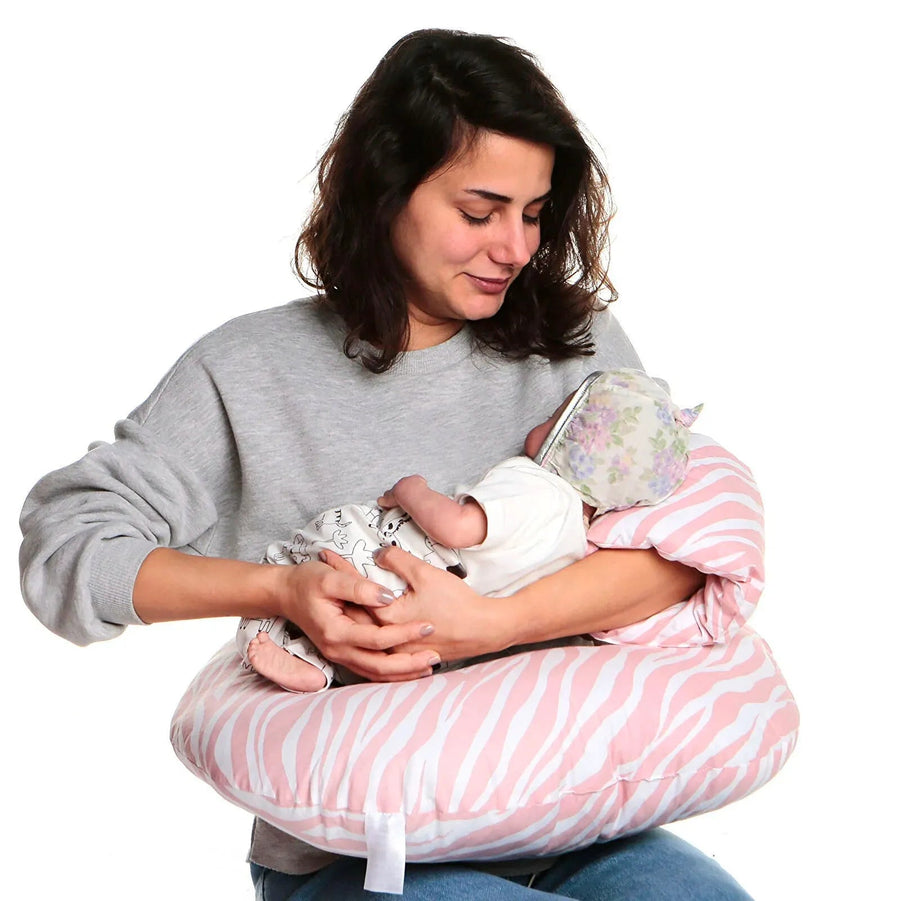 baby mom Eco Breastfeeding & Infant Support Pillow & Nursing Cover Set - Miu Mau Collectibles
