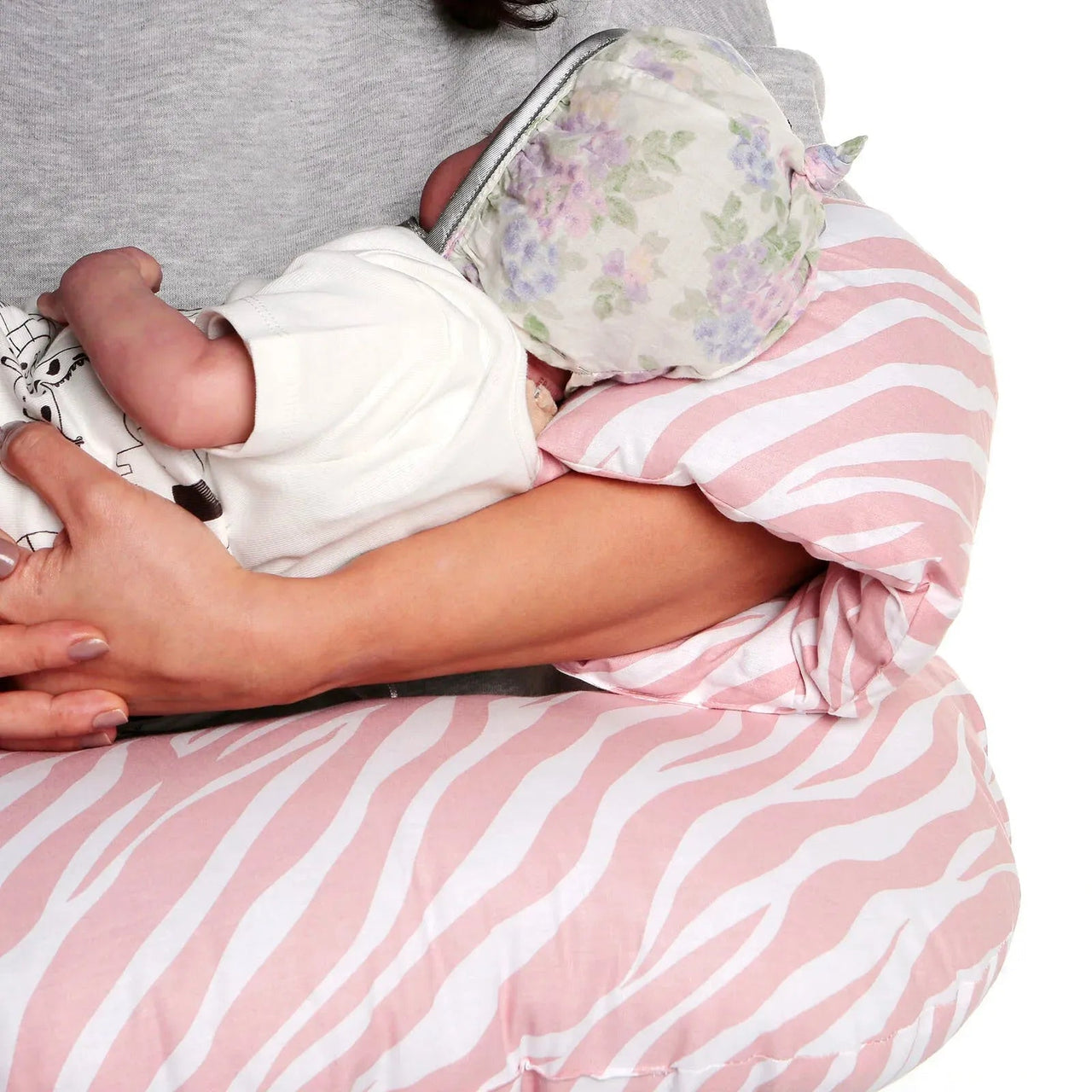 baby mom Eco Breastfeeding & Infant Support Pillow & Nursing Cover Set - Miu Mau Collectibles