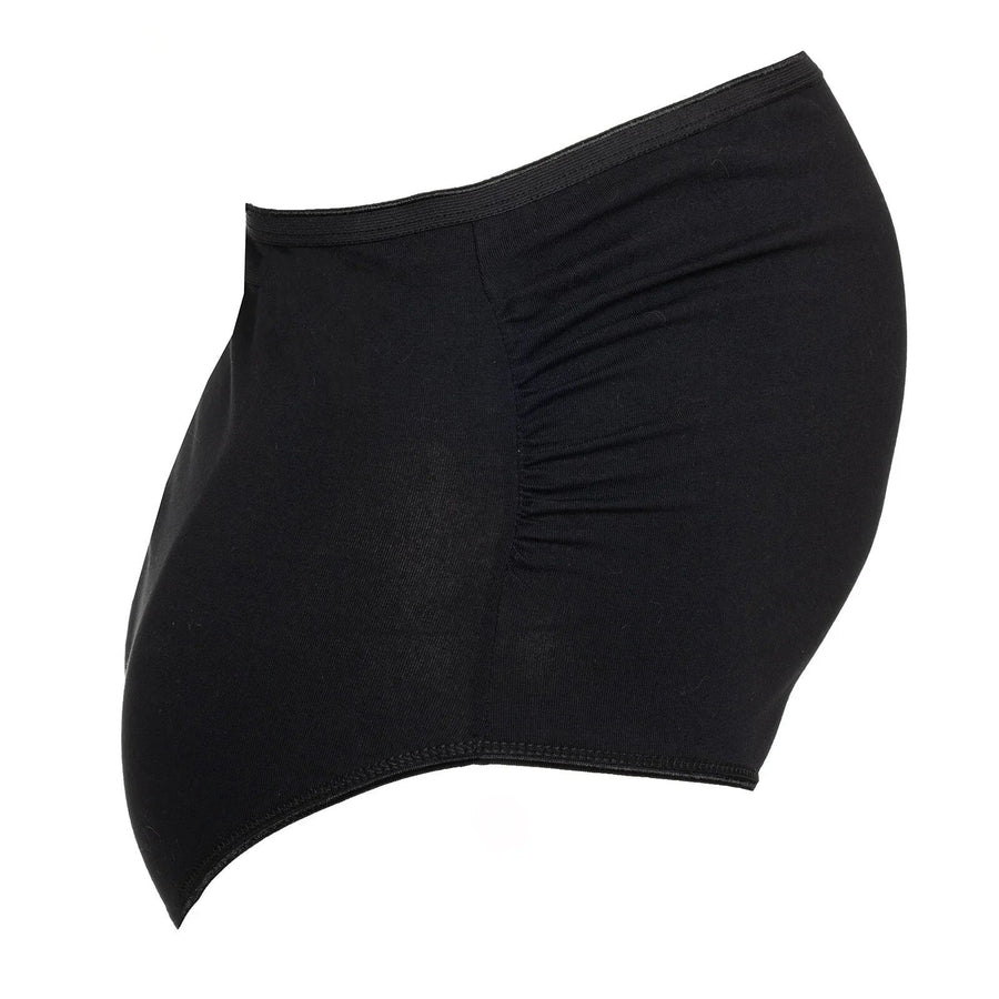 baby mom High Waist Pregnancy Brief - Black - Miu Mau Collectibles