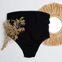 baby mom High Waist Pregnancy Brief - Black - Miu Mau Collectibles