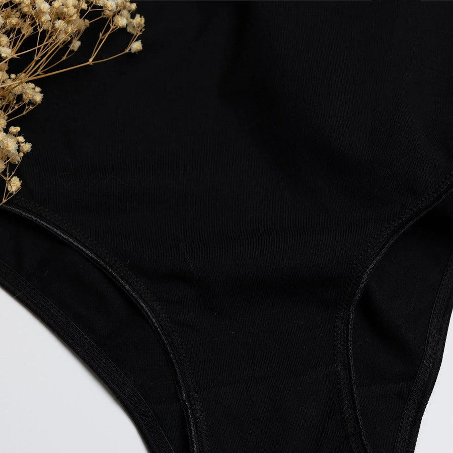 baby mom High Waist Pregnancy Brief - Black - Miu Mau Collectibles